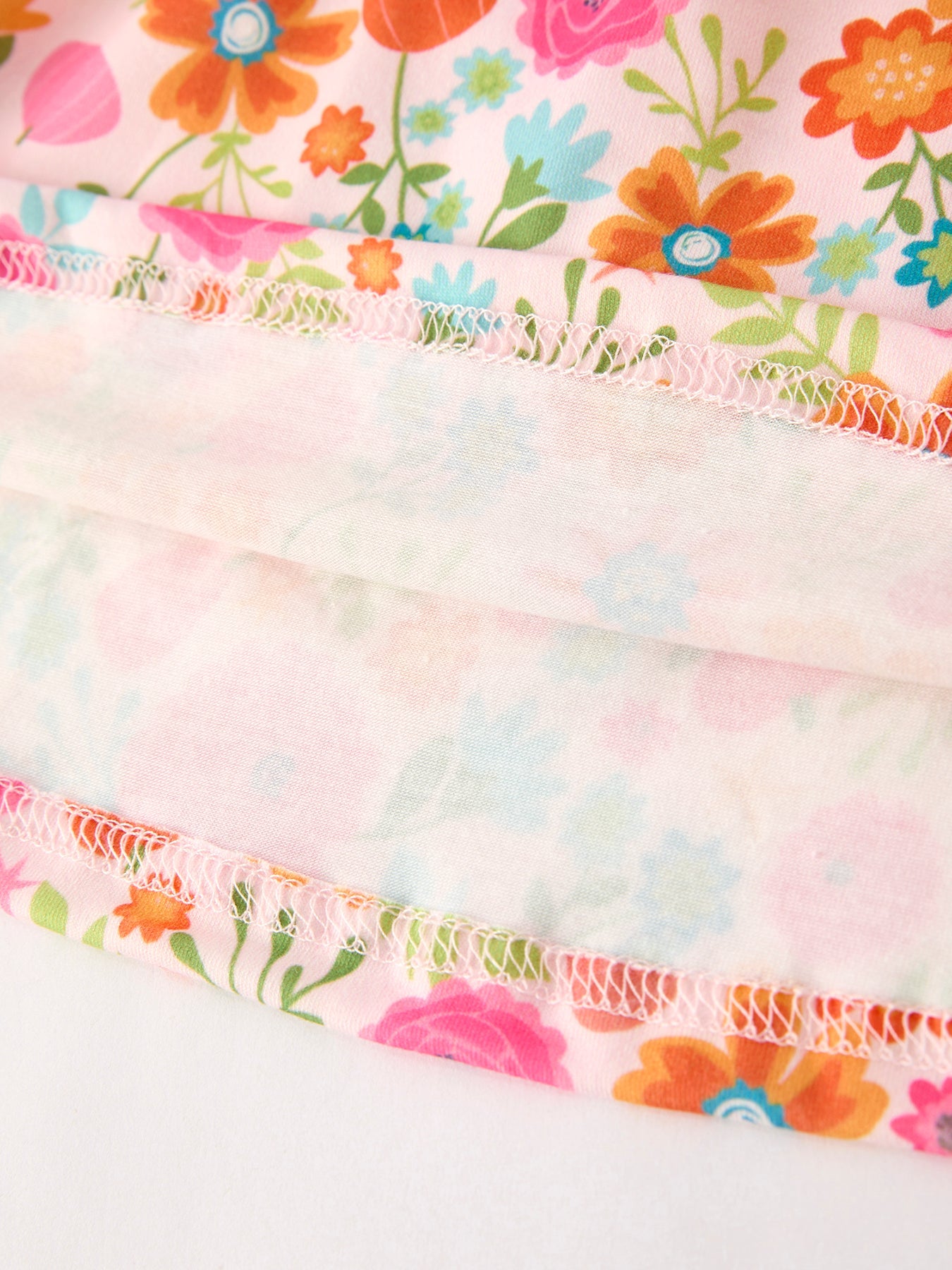 Autumn Halloween Thanksgiving Pumpkin Embroidery Smock Floral Girls Dress