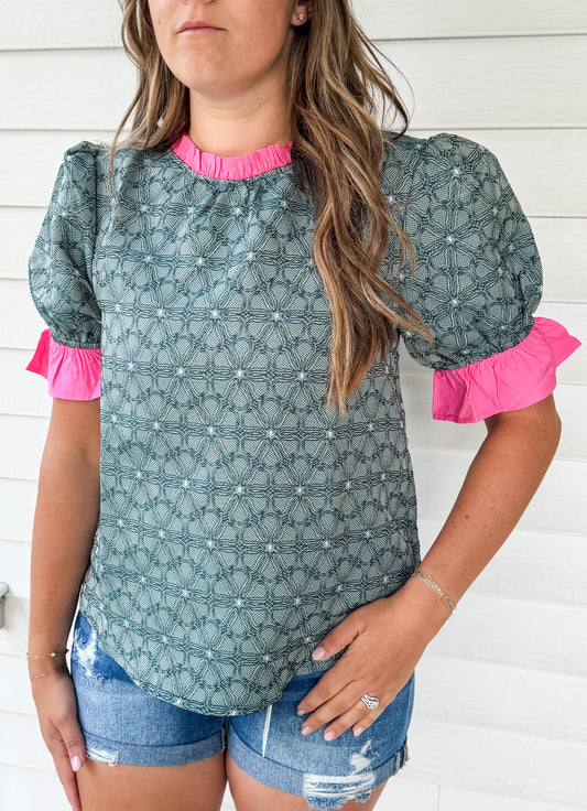 Garden Party Puff Sleeve