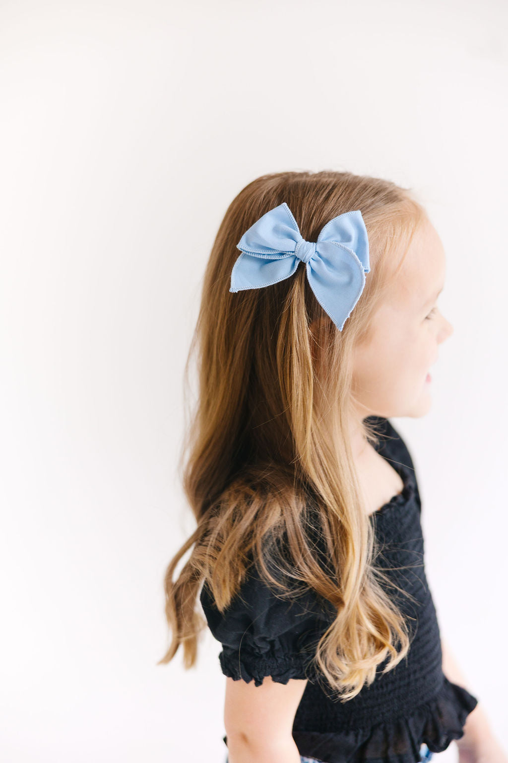 Pink Solid Small Bow