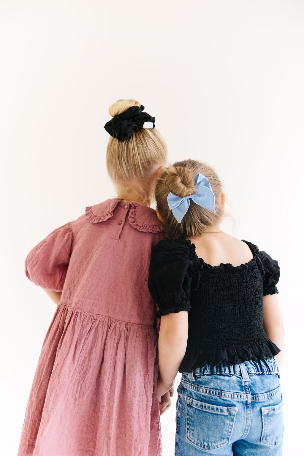 Purple Solid Small Bow