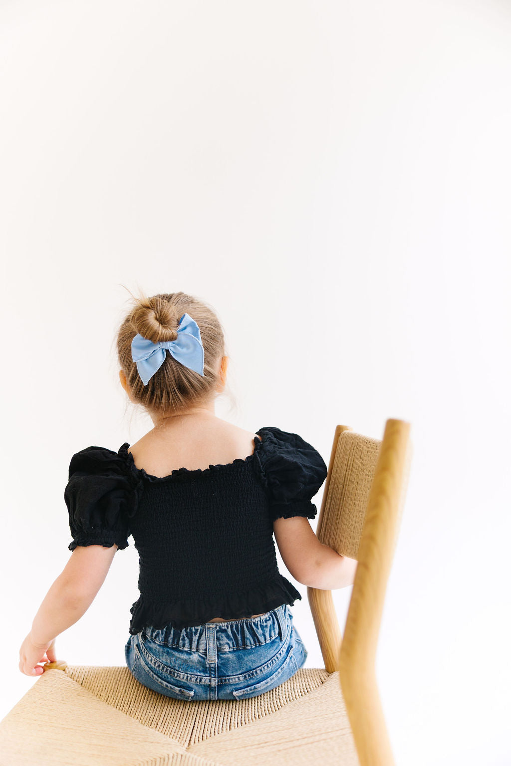 Purple Solid Small Bow