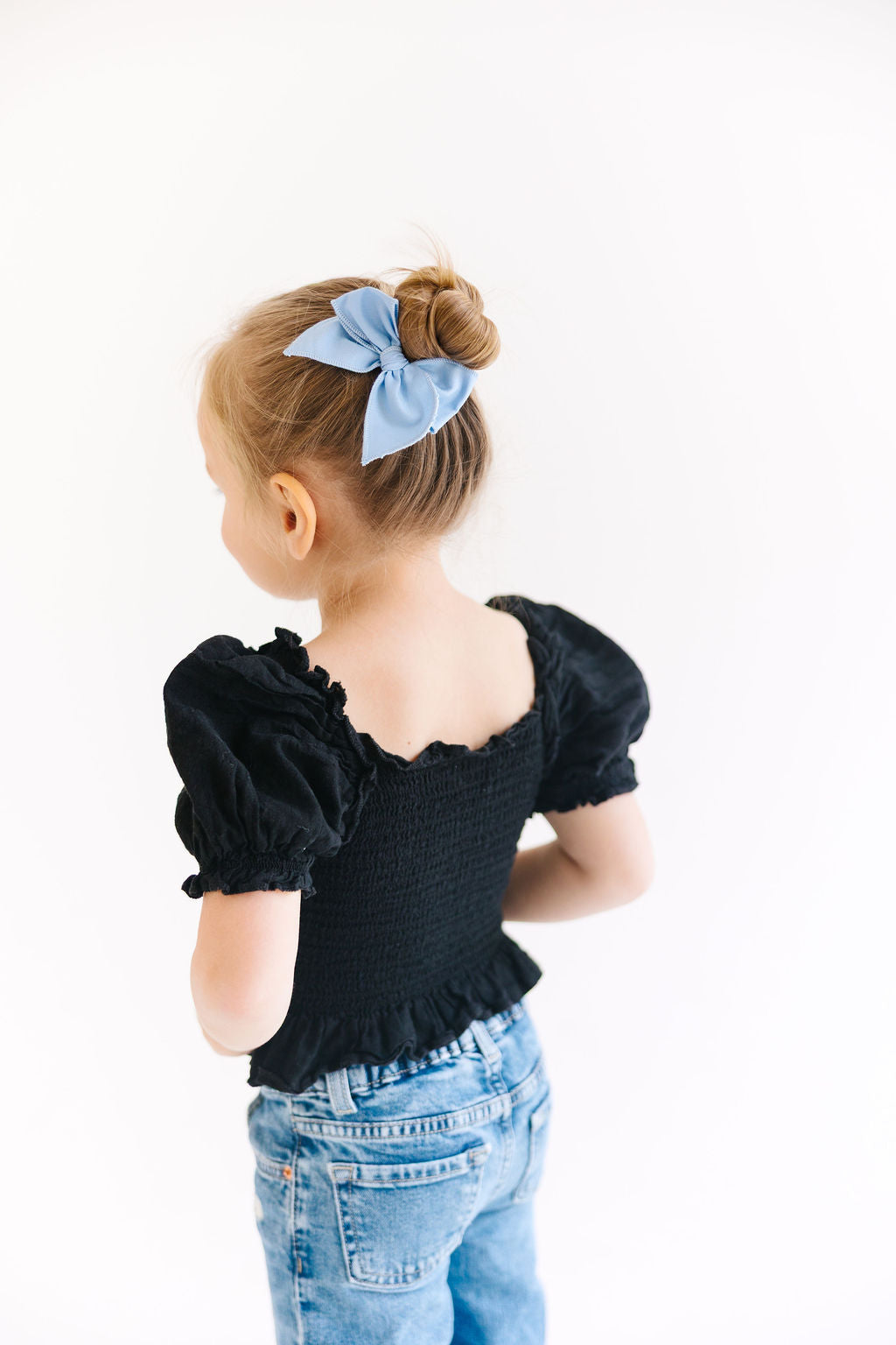 Purple Solid Small Bow