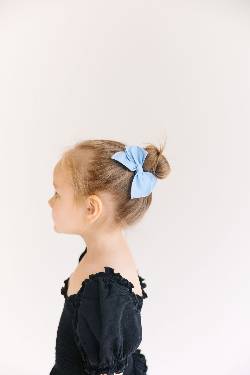 Pink Solid Small Bow