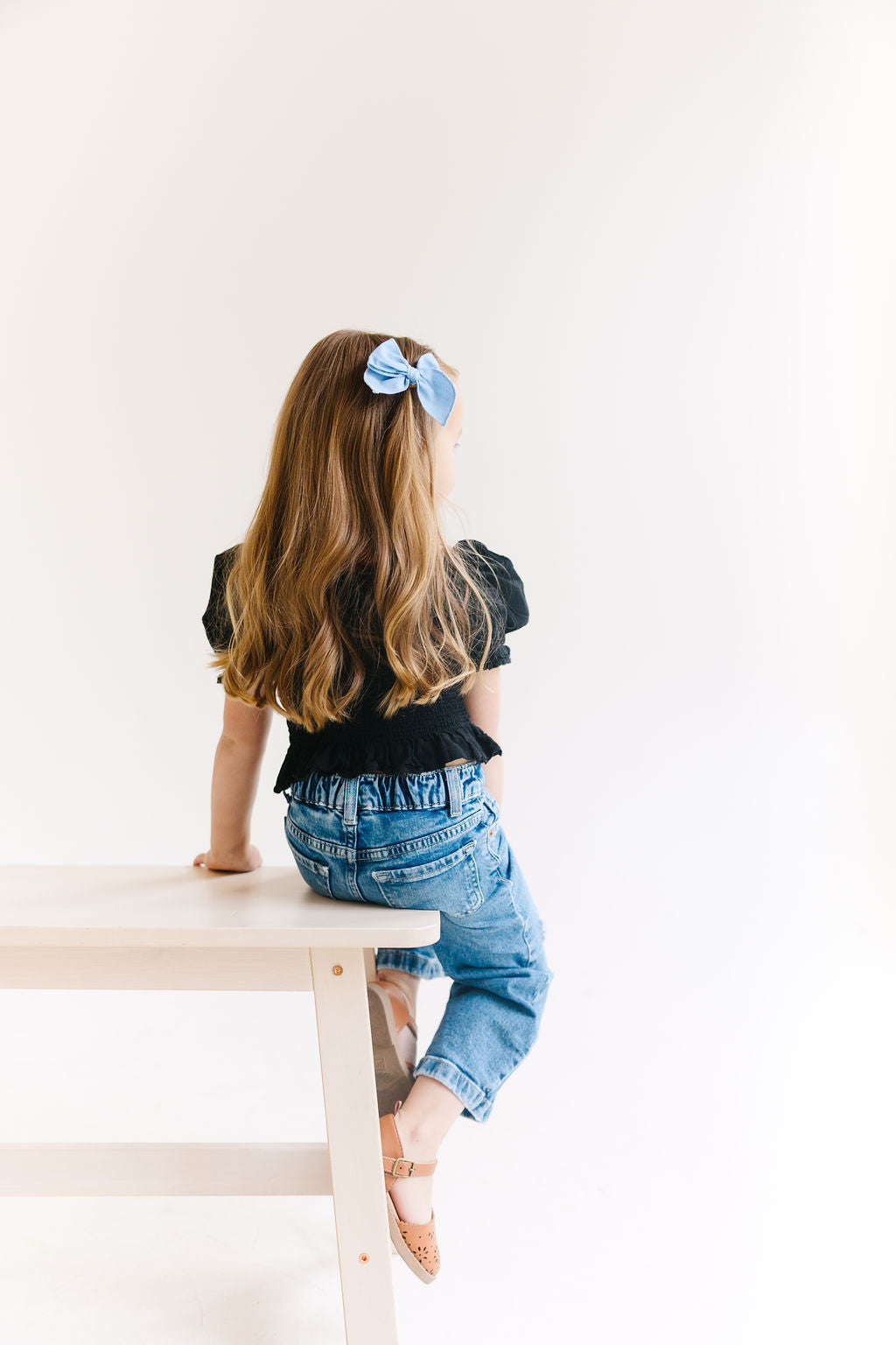 Purple Solid Small Bow