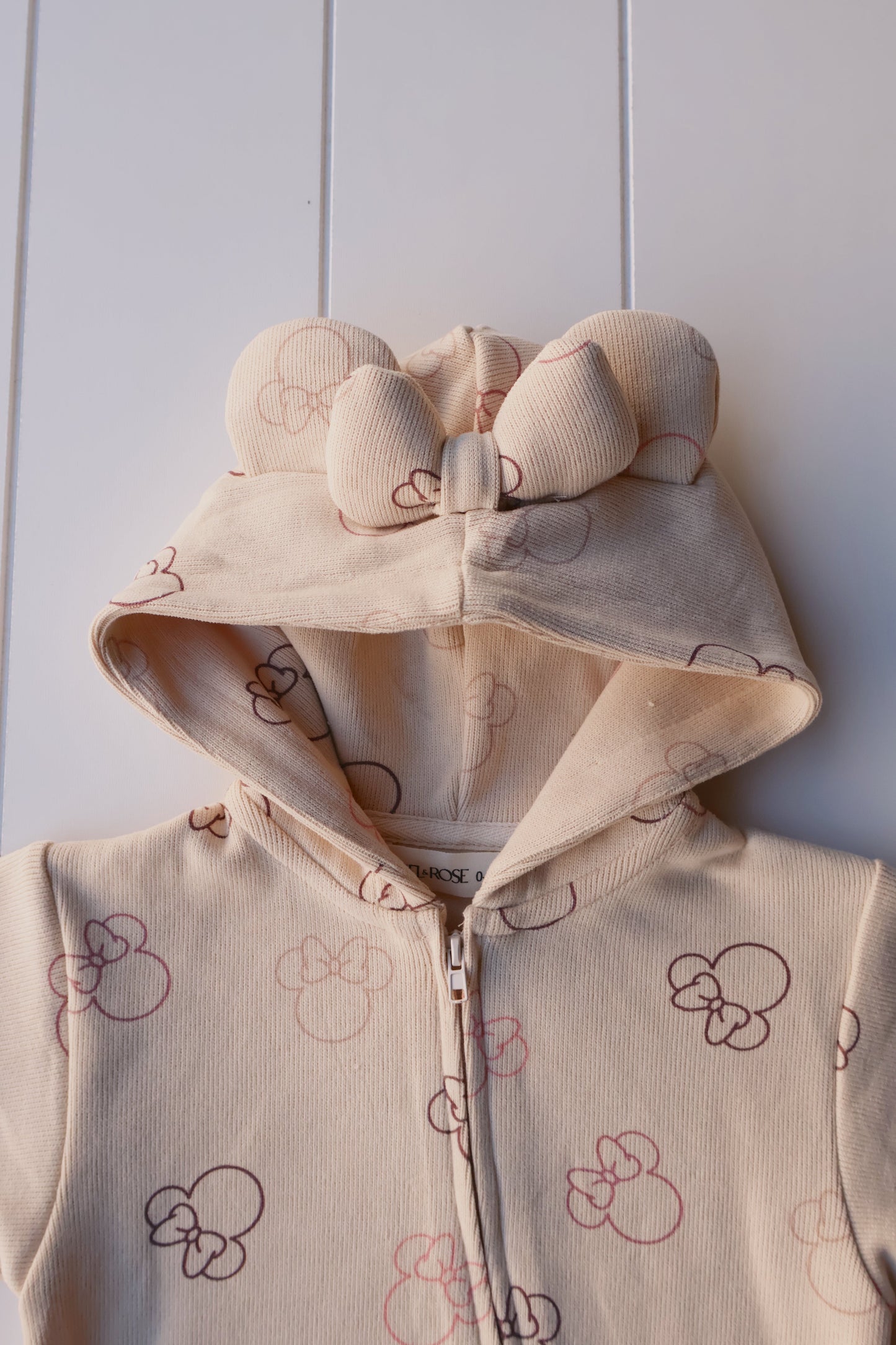 Printed Zip Hooded Jumpsuit