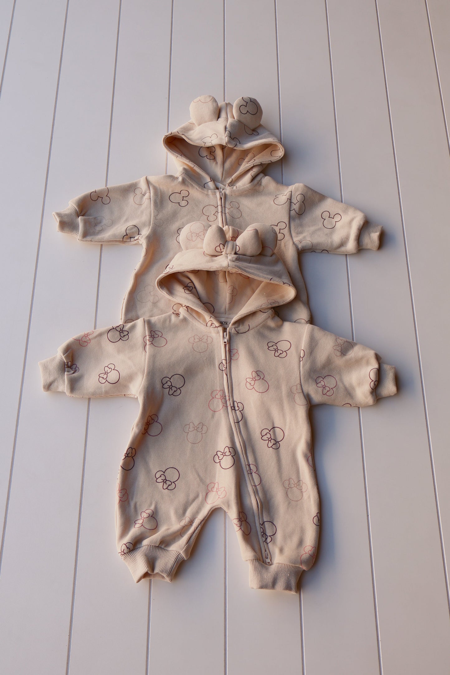 Printed Zip Hooded Jumpsuit