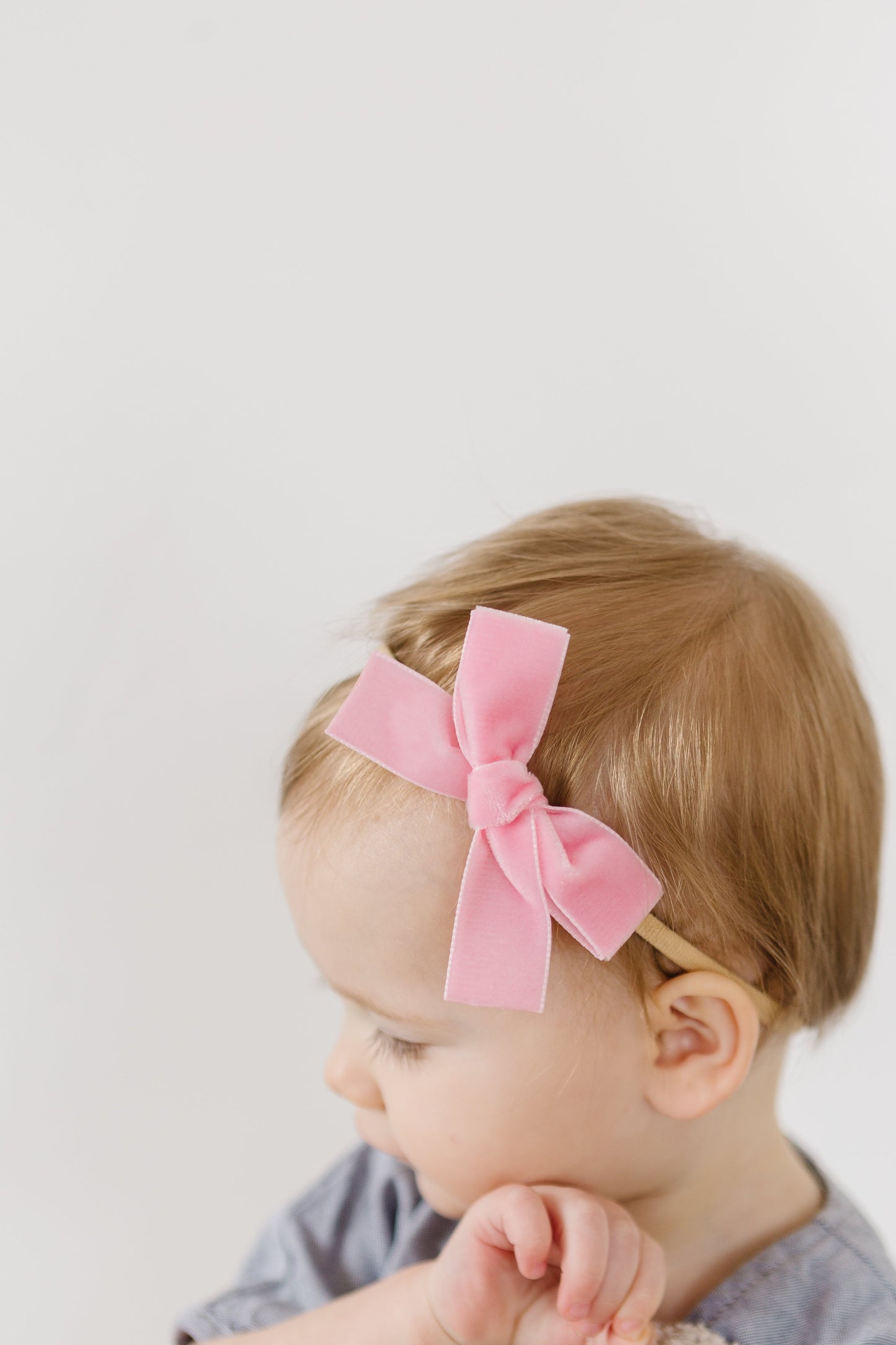 Classic Mini Velvet-Posey Pink